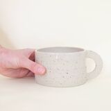 Grande tasse à café crème