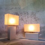Pair of Louis Drimmer lamps