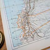 Imprimée en 1887, Colombie et Equateur.