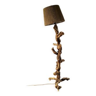 Brutalist floor lamp