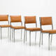 Lot 4 chaises vintage