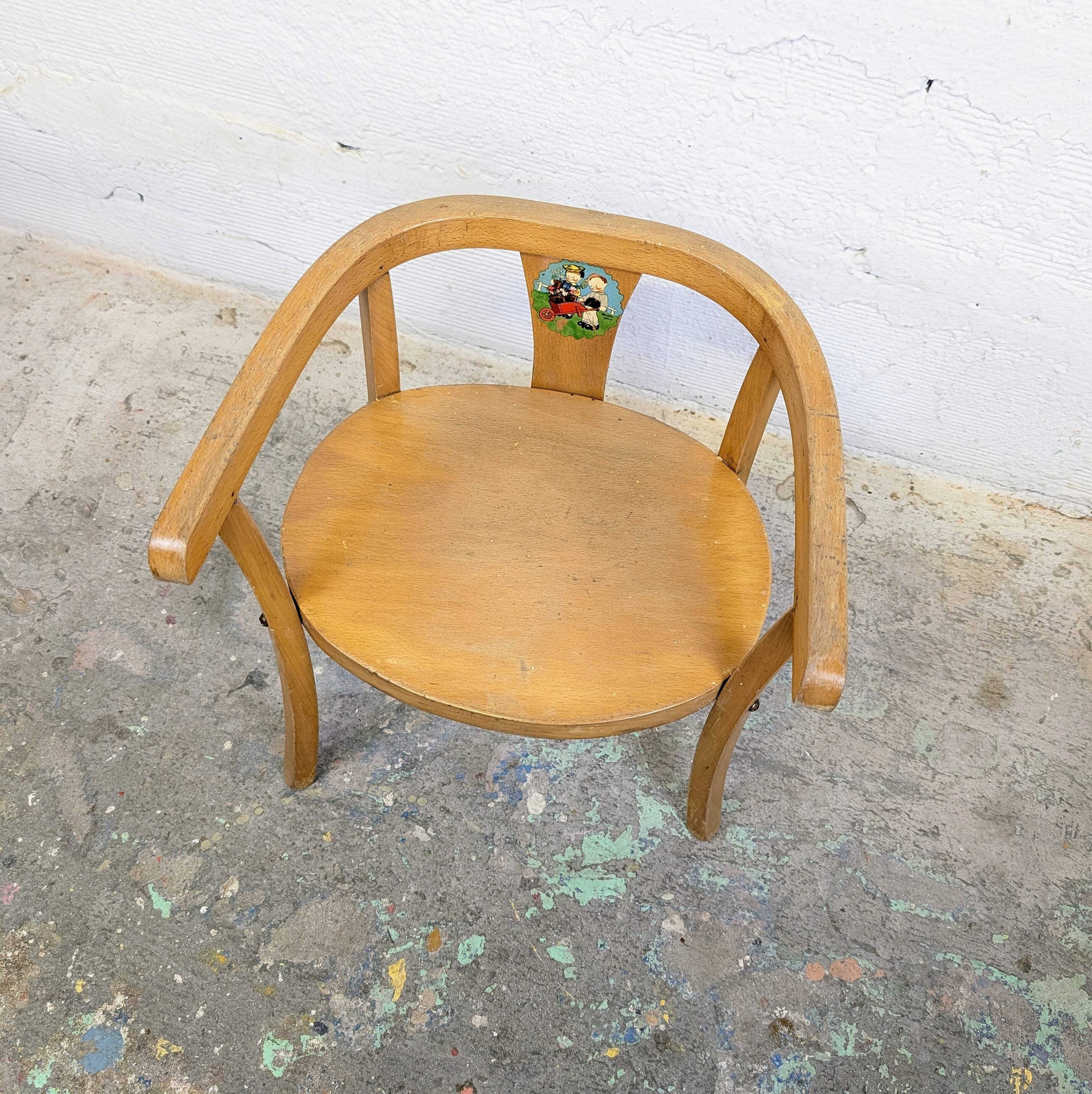 Baumann children's armchair