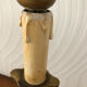 Ancient lamp foot candlestick corinthian column in bronze