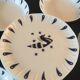 58 service pieces by Jean Picart le Doux for Air France