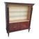 Empire style display cabinet in mahogany veneer