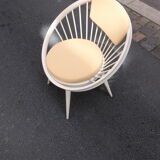 Chair Circle Scandinavian Yngve Ekstrom 60s