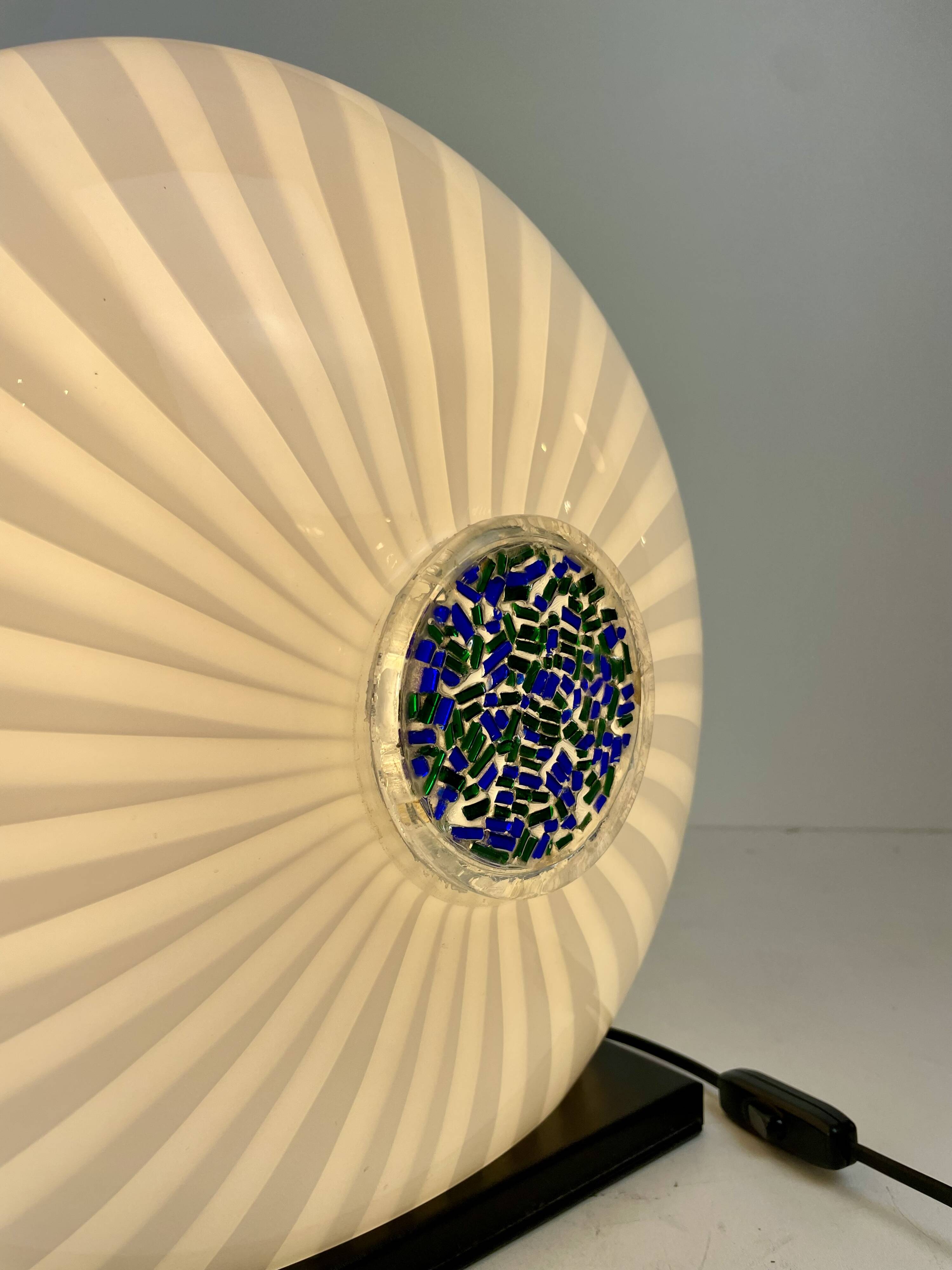 Murano Glass Table Lamp, Italy, 1980s