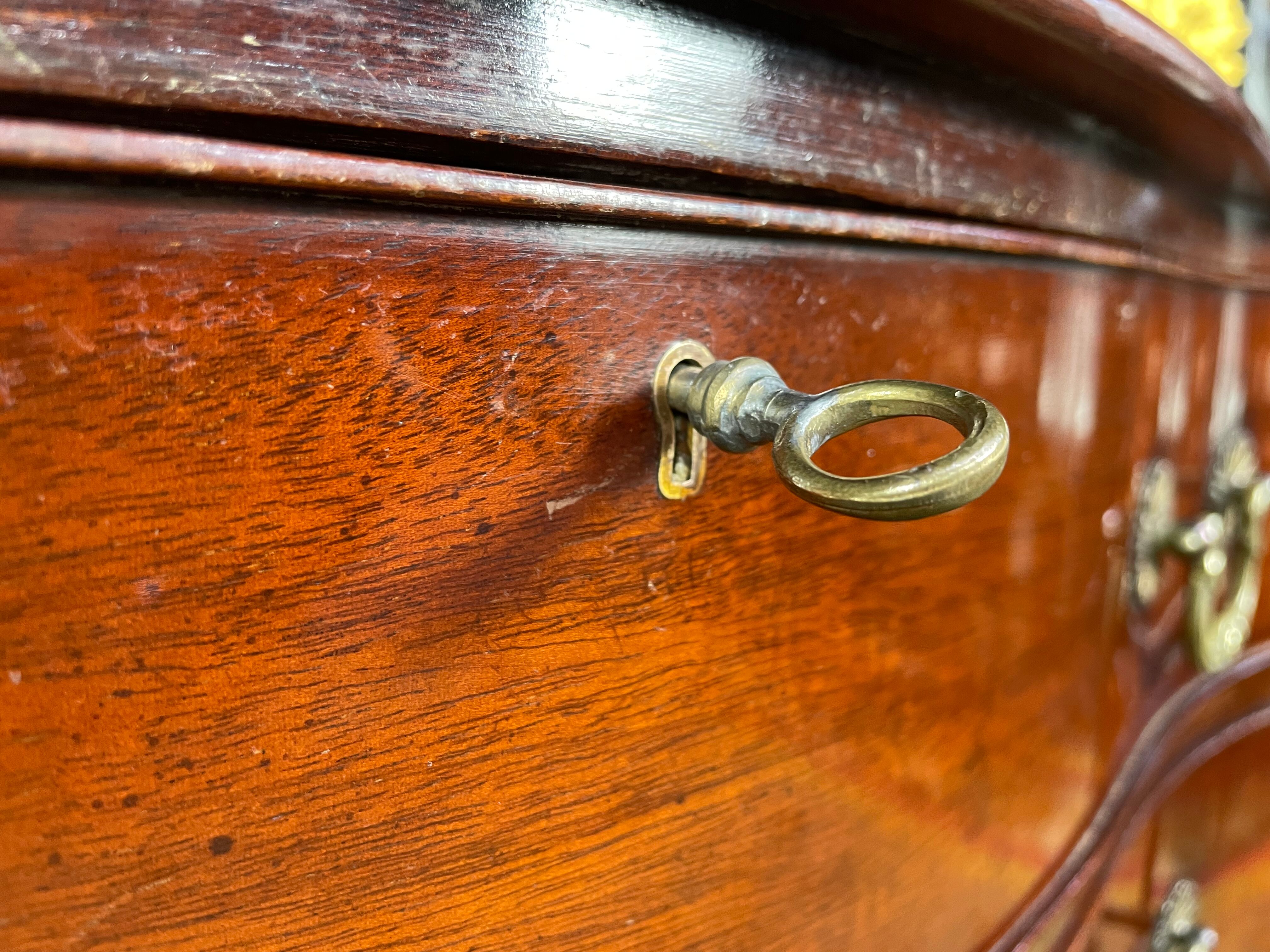 Restored English mahogany dresser