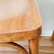 Scandinavian bistro chairs in turned wood, Baumann style