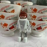 10 Boch coffee bowls (Belgium)