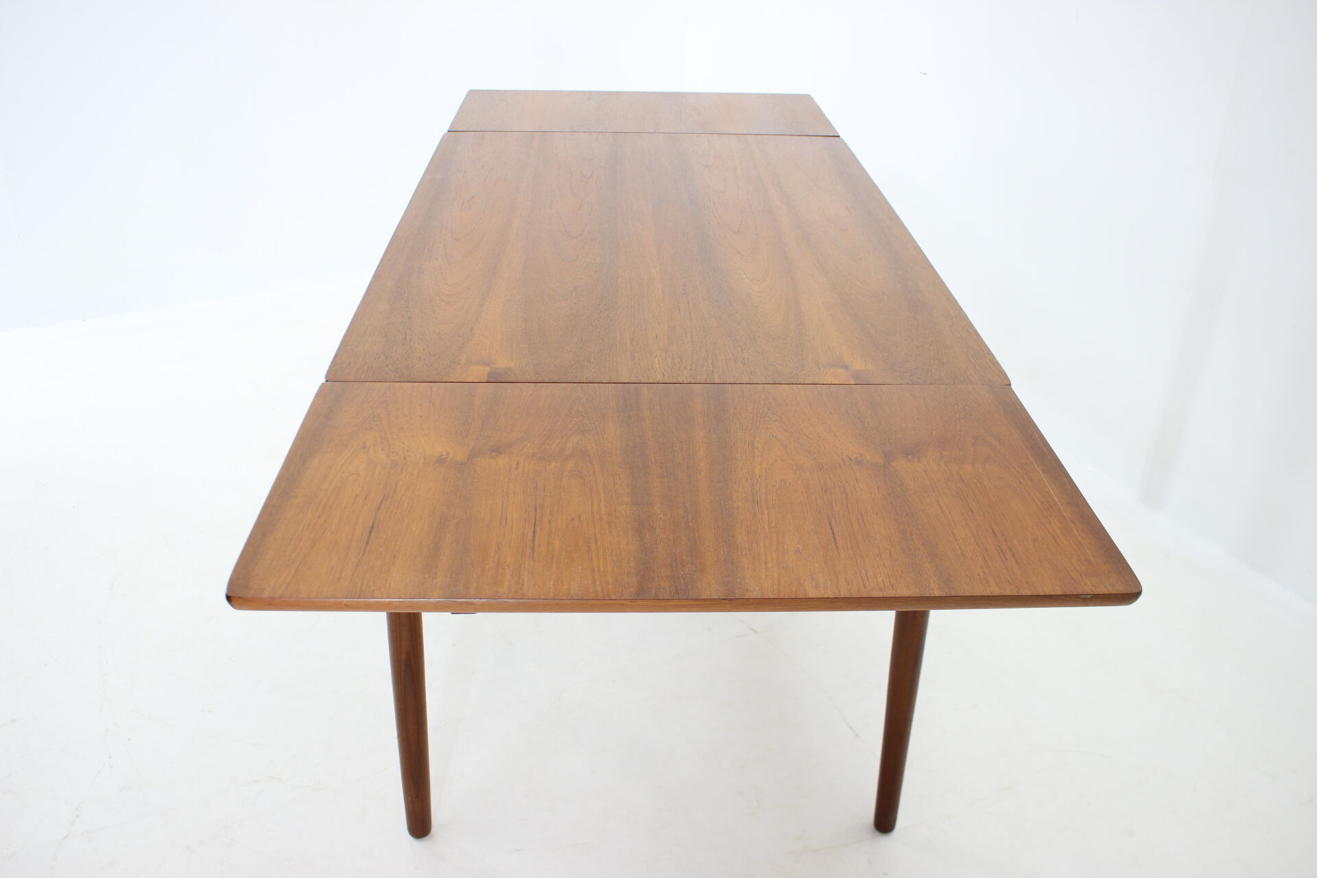1960s Danish Teak Extendable Dining Table