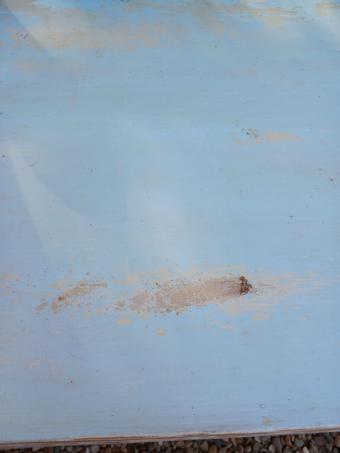 Table de toilette bois