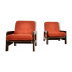 1970s Pair of Armchairs, Czechoslovakia