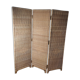 Persian screen triptych rattan bamboo