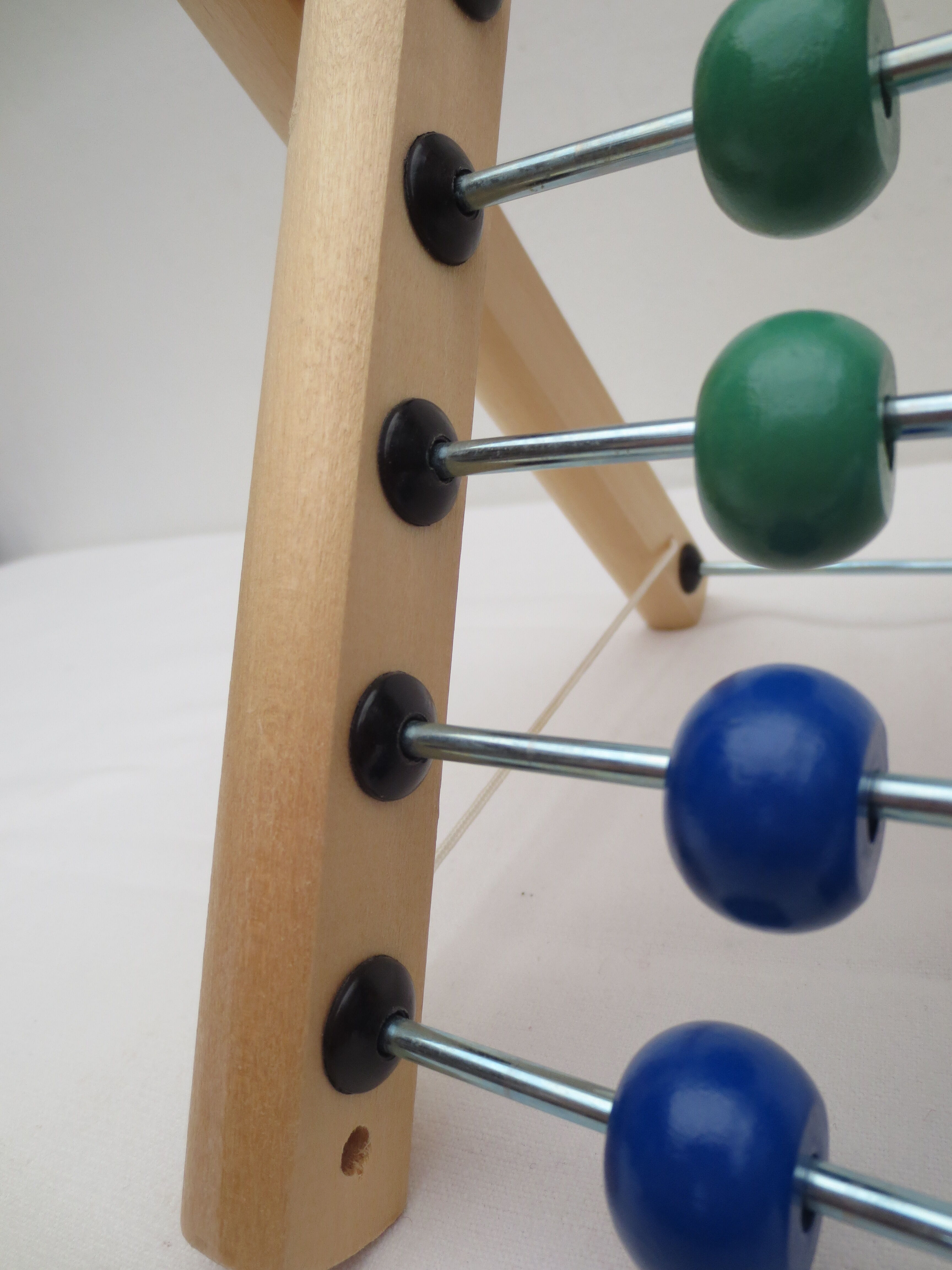 Large coloured wooden abacus for the child's learning