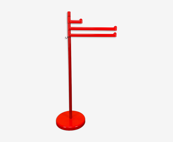 Valet ou porte serviette Makio Hasuike rouge pour Metalplastica italie