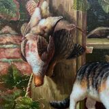 Tableau "Le triomphe du chat".
