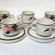 6 Art Deco coffee cups Salins
