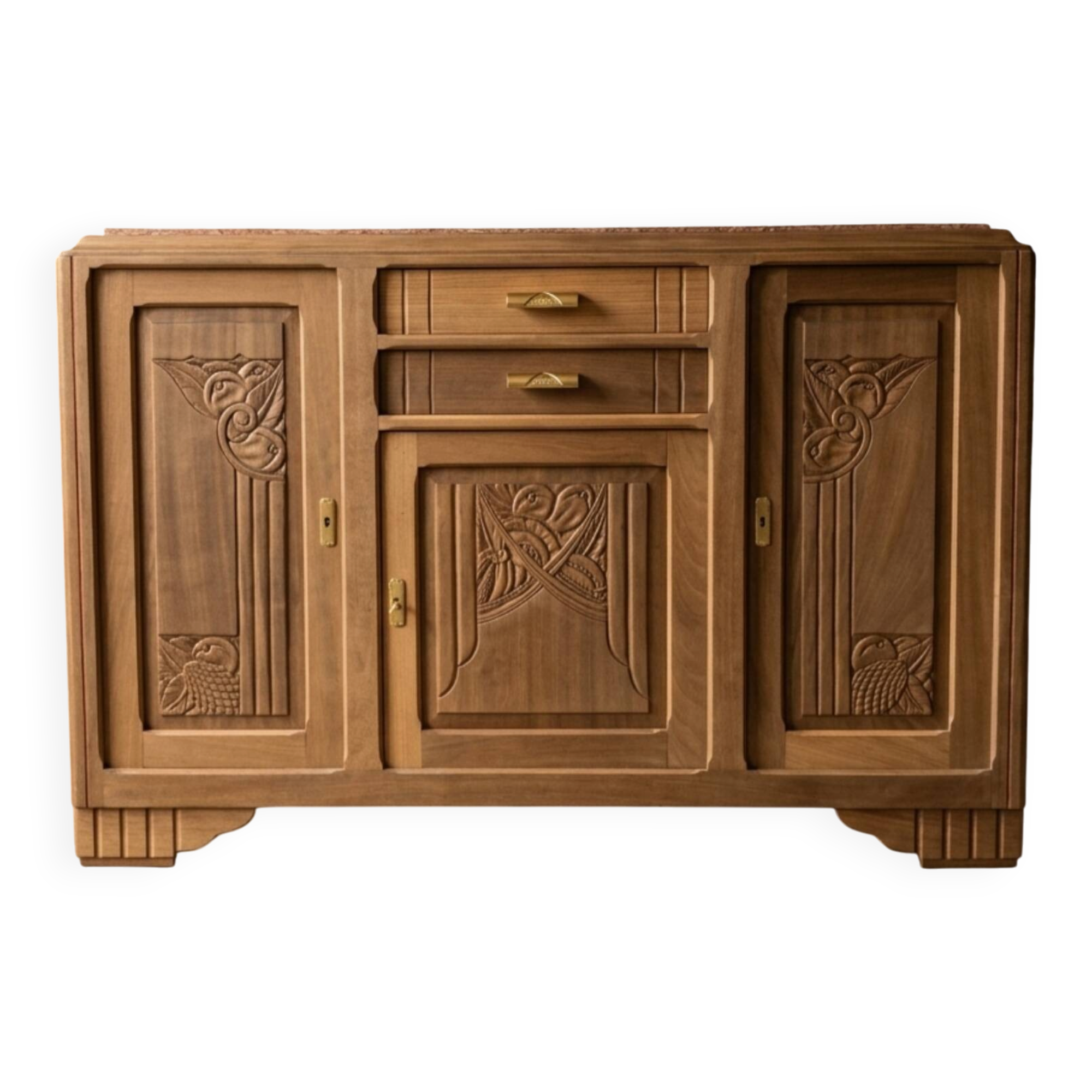 Art Deco walnut sideboard