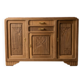 Buffet art déco en noyer