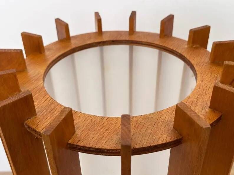 Ib Fabiansen rocket SPACE AGE Floor Lamp by Fog and Mørup - Denmark - 1960s