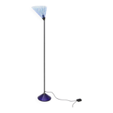 Floor lamp with a glass base and diffuser by Carlo Bartoli for Antonangeli, 1980s.