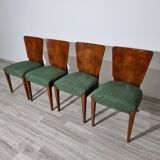 Dining chairs by Jindrich Halabala