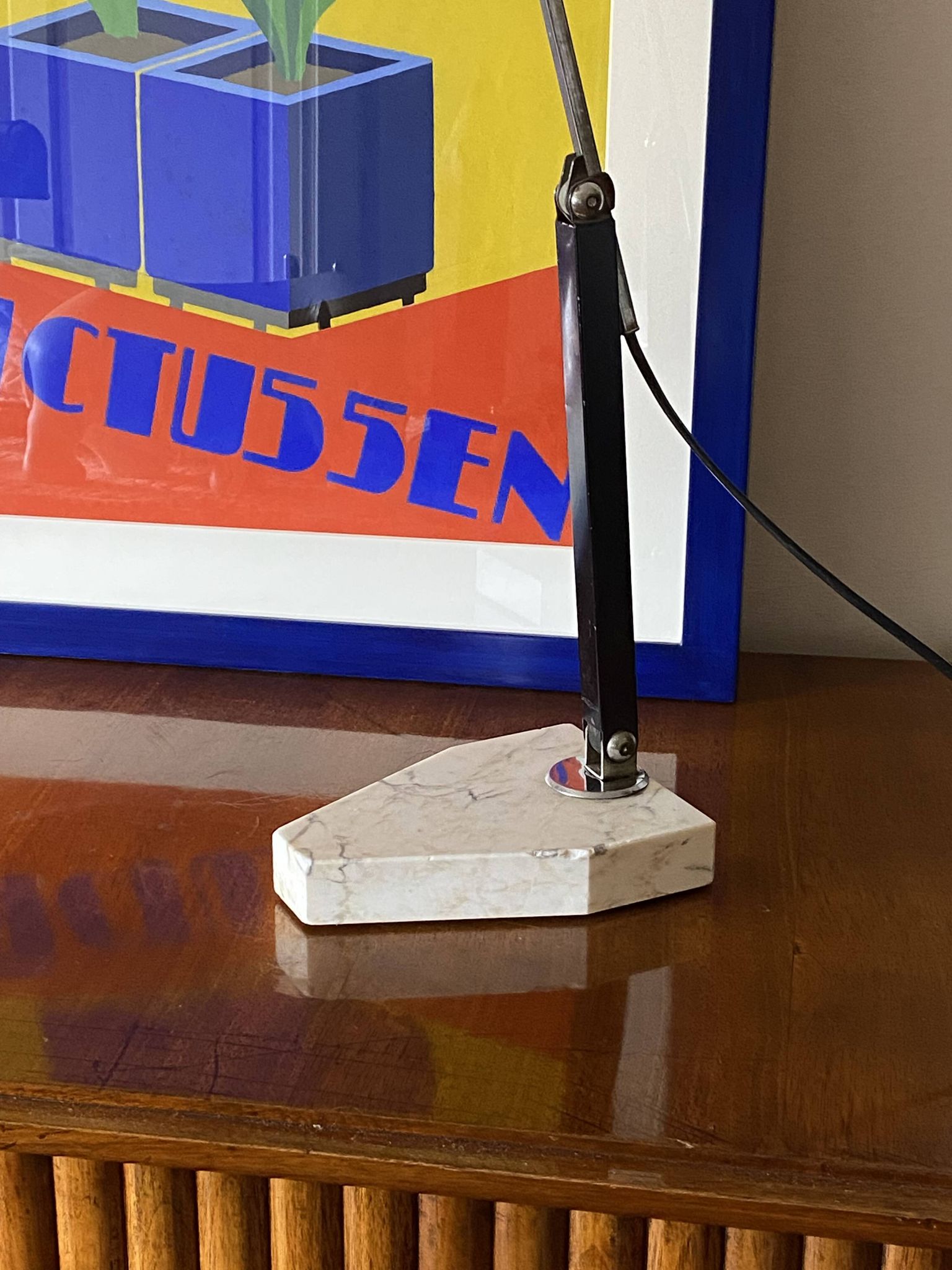 Lampe de bureau Art Déco, Fare France, vers 1930