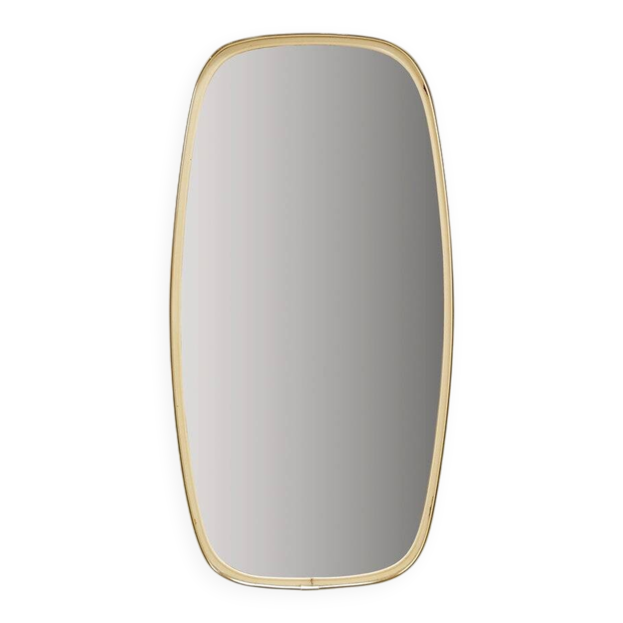 Mid-century wall mirror "rearview" - 1960s