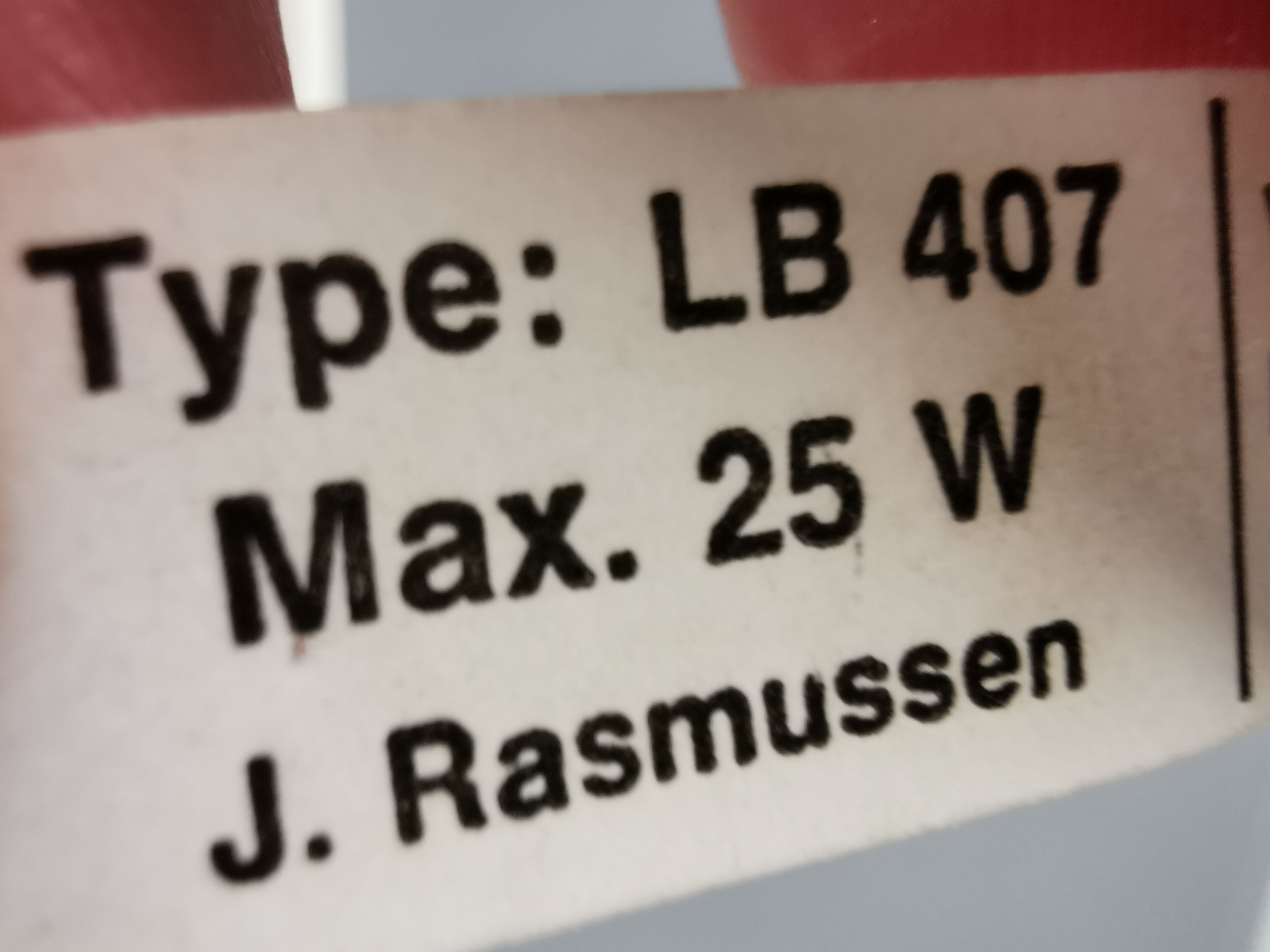 Trois petites lampes cylindriques de J. Rasmussen Lighting, années 1980, Danemark.