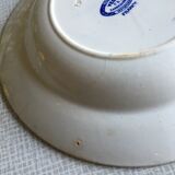 Assiettes creuses en faïence Sarreguemines modèle Yeddo