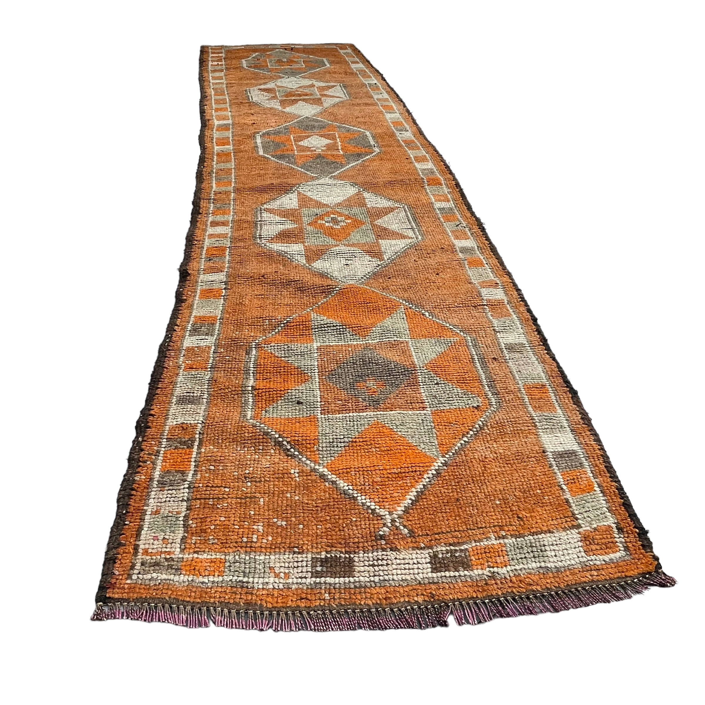 Kurdish herki runner , 363 x 95 cm