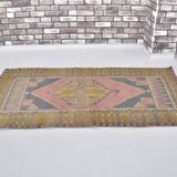 Red & Orange Turkish Vintage Rug sku 2484