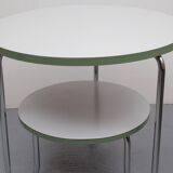 1930s loop table in chrome and formica