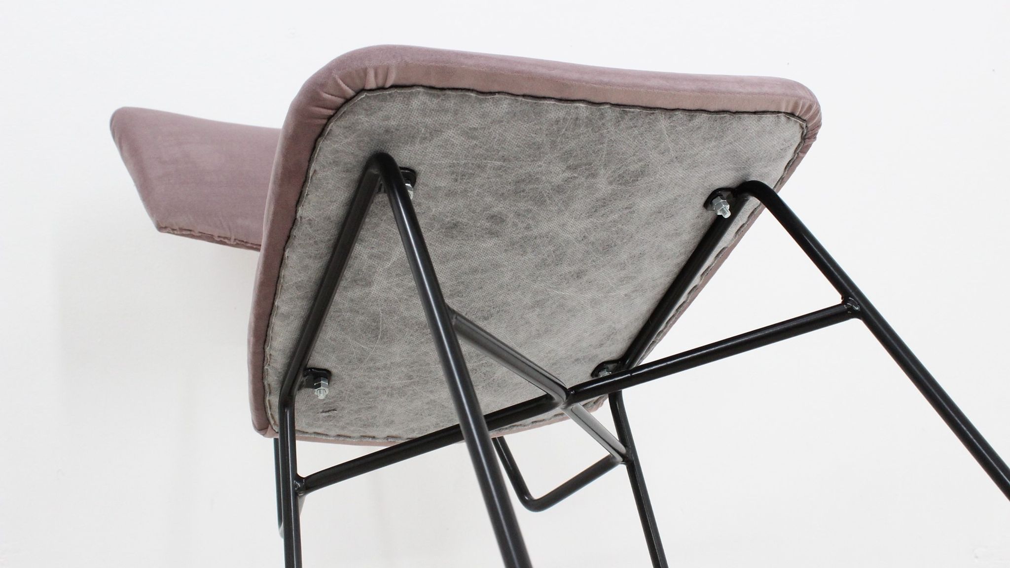 4 chaises à manger italiennes du milieu du siècle années 1950