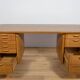 Art Deco Oak Freestanding Desk by Gunnar Ericsson for Facit AB Buromöbel