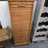 Curtain filing cabinet