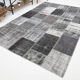 Turkish patchwork vintage rug