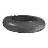 Cendrier vintage en verre de glace sculpté par Vicke Lindstrand pour Kosta Boda