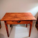 Restored wooden desk