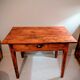 Restored wooden desk