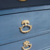 Chest of drawers Empire 19th on marble