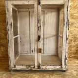 Glazed bahut in old teak