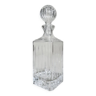 Thick glass whisky carafe