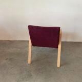 Chauffeuse vintage de 1959 Baumann 280 Restaurée Amara couleur Aubergine