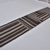 Vintage Anatolian Neutral Kilim Runner sku 3935