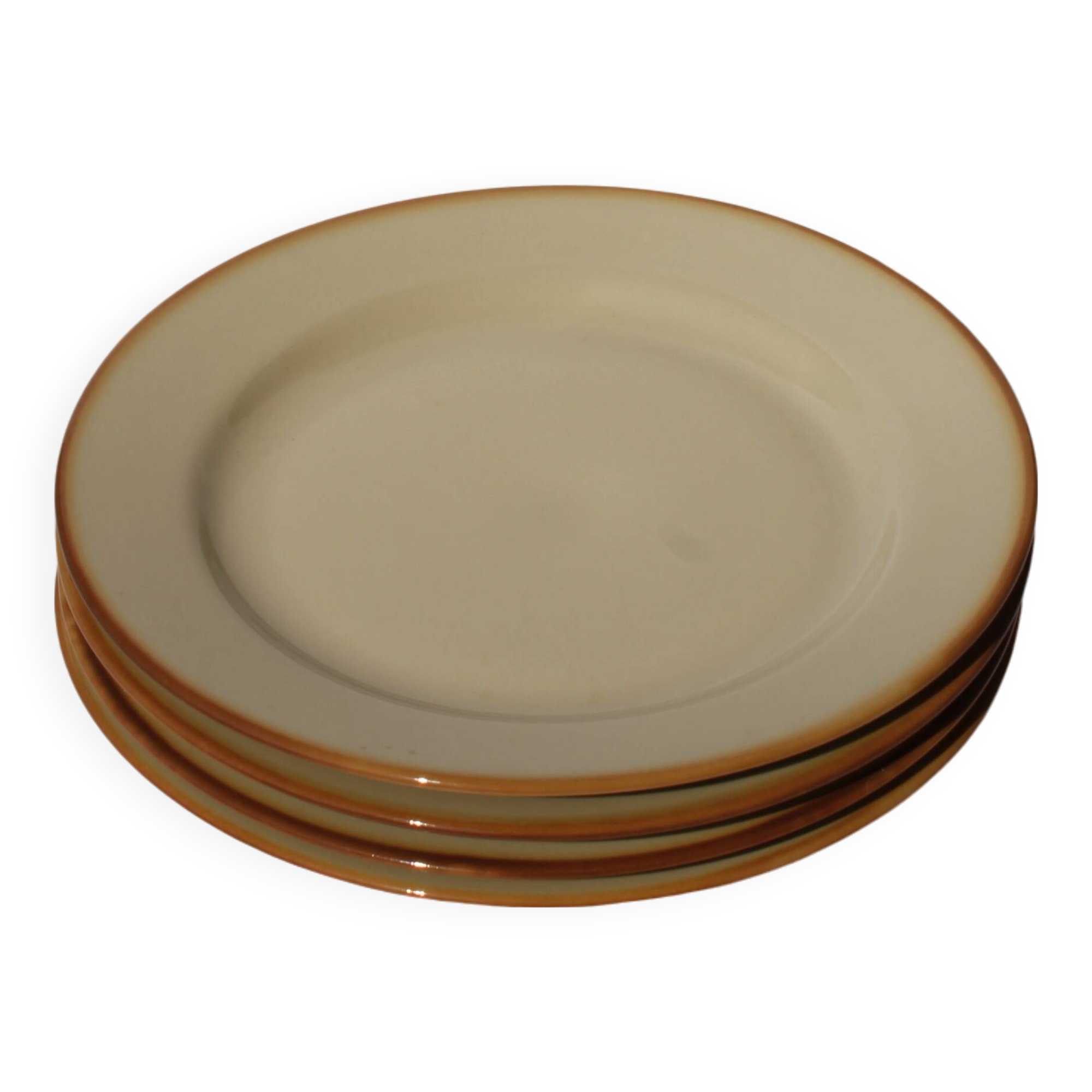 Stoneware plate Tulowice PT Poland 1970