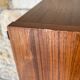 Vintage teak storage unit with shelves and drawer circa 1970s