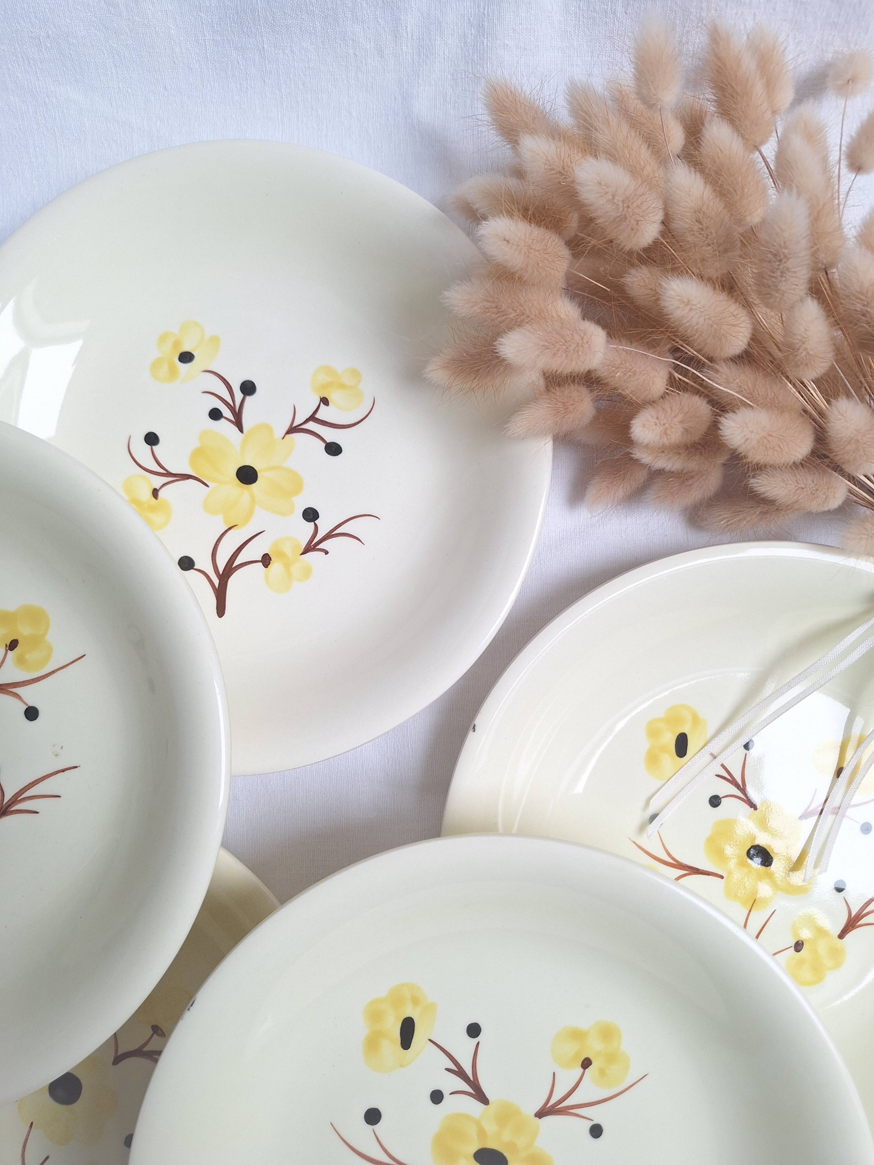 Vintage Salins deep plates