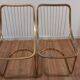 Une paire de chaises Italie années 1970
